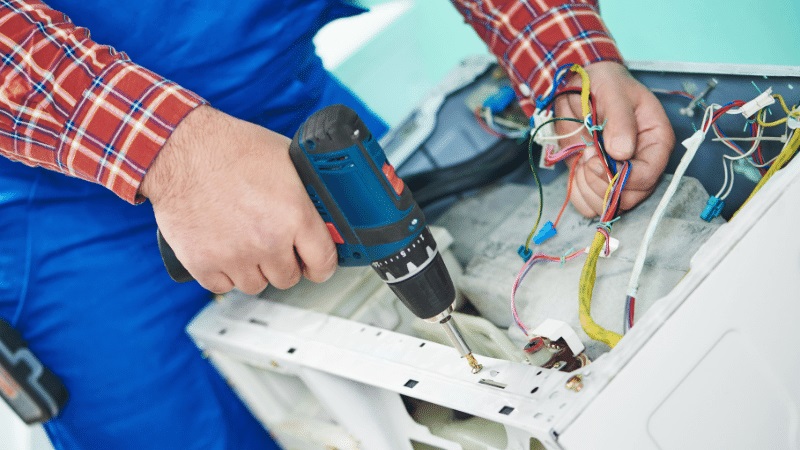 Taraklı Toshiba Toshiba çamaşır makinesi kart tamiri – Su almama arızası orijinal parça ile giderildi. - Teknik servis örneği